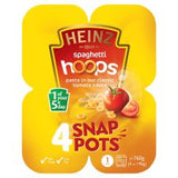 Heinz Spaghetti Hoops Snap Pots 4X190g