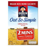 Quaker Oat So Simple Original Porridge 18 X 27G