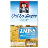 Quaker Oat So Simple Variety Porridge 9 Pack