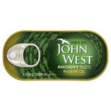 John West Anchovies Fillet In Olive Oil 50G