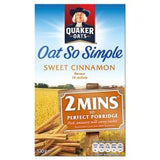 Quaker Oat So Simple Sweet Cinnamon Porridge 10 X 33G