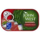 John West Sardines Tomato 120G