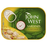 John West Boneless Sardine Sunflower Oil 95G