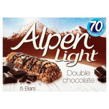 Alpen Light Bars Double Chocolate 5Pk 105G