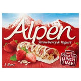 Alpen Strawberry With Yoghurt Cereal Bar 5X29g