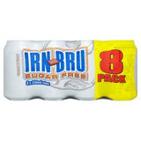 Barr Sugar Free Irn-Bru 8 X 330 Ml Pack