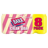 Barr Cream Soda 8 X 330 Ml