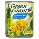 Green Giant No Added Salt Sweet Corn 198G