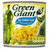 Green Giant No Added Salt Sweet Corn 340G