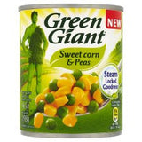 Green Giant Sweetcorn And Peas 198G