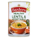 Baxters Healthy Choice Lentil & Vegetable Soup 400G