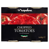 Napolina Chopped Tomatoes 4 X 400G