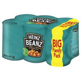 Heinz Baked Beans In Tomato Sauce 415G X 6 Pack