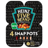 Heinz Five Beanz Snap Pots 4 Pack 800G