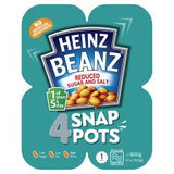 Heinz Snap Pots Reduced Salt & Sugar Baked Beans 4X200g