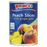 Princes Peach Slices In Grape Juice 415G