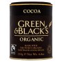 Green And Blacks Organic Cocoa Fair Trade 125G